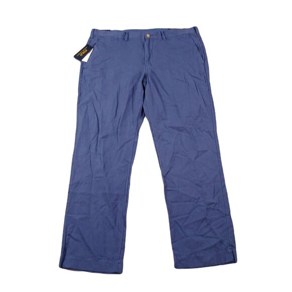 Polo Ralph Lauren Linen-Cotton Pants‎ Mens 36x30 Blue Heaven Straight Fit $138